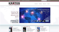 Desktop Screenshot of kratostts.com